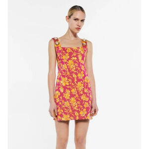 Zara Jewel Jacquard Dress NWT